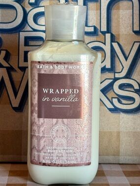 NEW B&BW Sealed Wrapped In Vanilla Body Lotion
